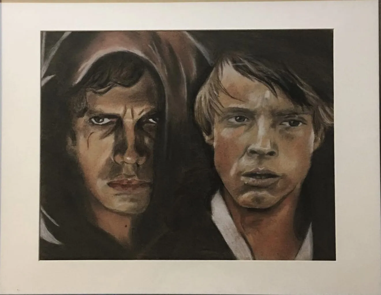 Anakin and Luke Skywalker